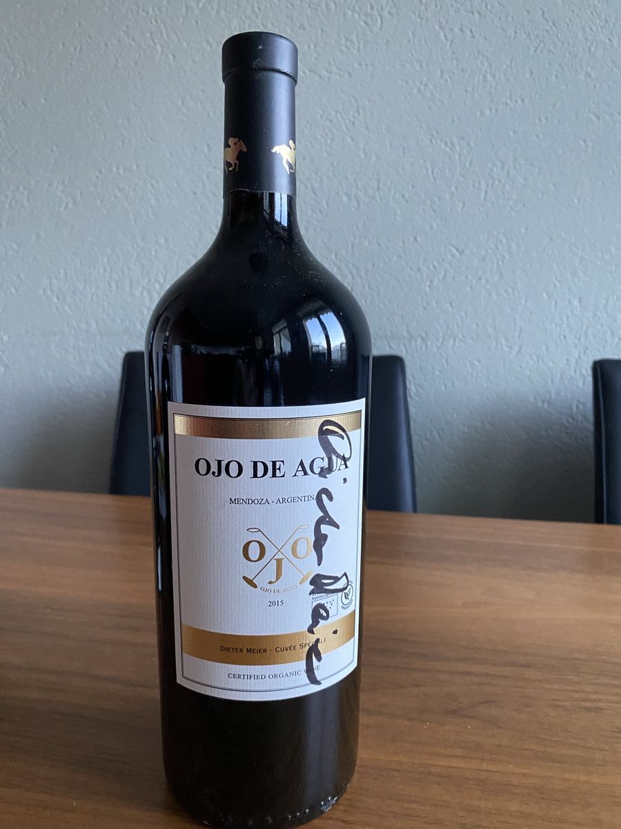 Autografi: Original signierte Dieter Meier Wein – Nuovo e nell'imballaggio originale da St.Gallen venduto da Design04