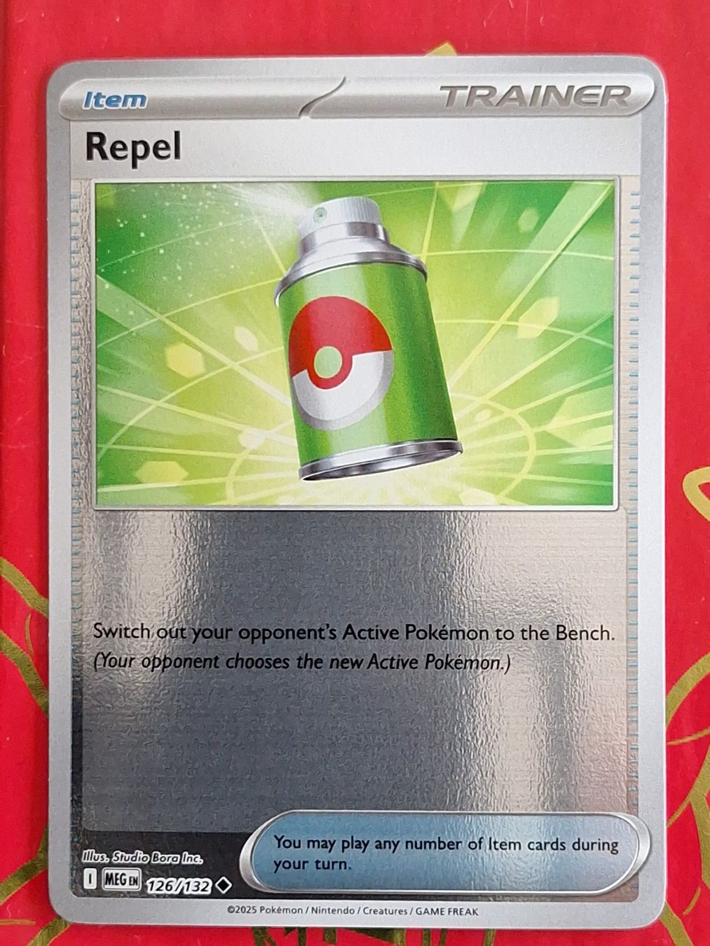 Pokémon Sammelbilder & Trading cards: Repel - Reverse Holo Pokemon Mega Evolution – Gebraucht aus Altstätten SG von GGsGameshop