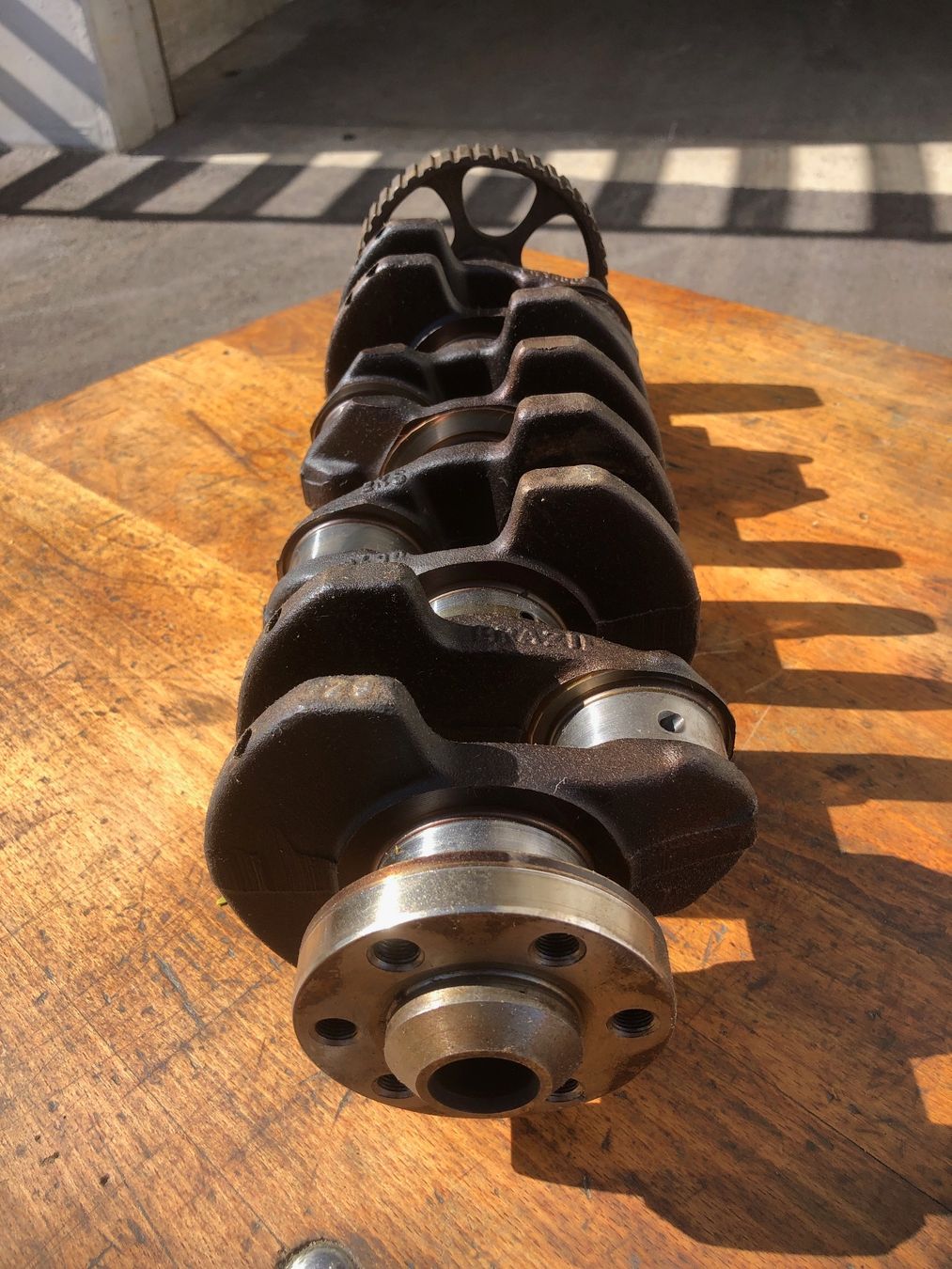 Alle Dekorationen: Kurbelwelle, sehr schön, als Deko oder Upcycling – Gebraucht aus Laufenburg von industrial-silence 4
