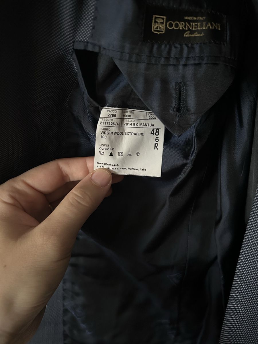 Anzüge, Sport- & Funktionsanzüge: Corneliani Anzug Blau-Grau Gr. 48 – Gebraucht aus Basel von tgrobelnik 3