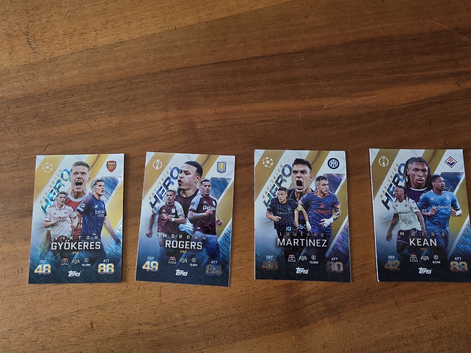 Carte collezionabili: 4 Match Attax Karten – Usato da Ortschwaben venduto da Patrick1978