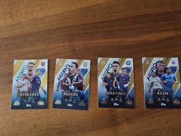 4 Match Attax Karten