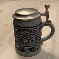 Bierkrug mit Deckel / Original King / limitiert Nr 620/1