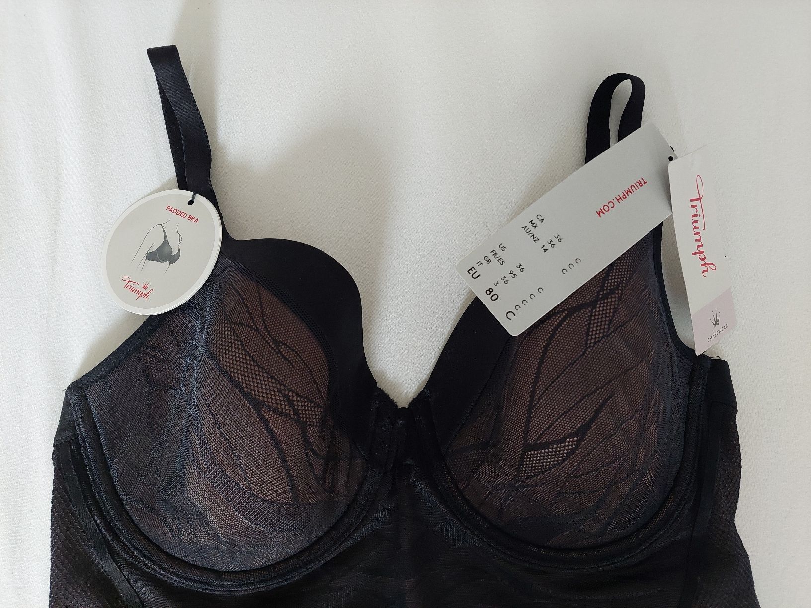 Triumph Altra biancheria intima: NEU! Triumph Body Gr. 80C – Nuovo e nell'imballaggio originale da Flims Dorf venduto da Truemorish 1