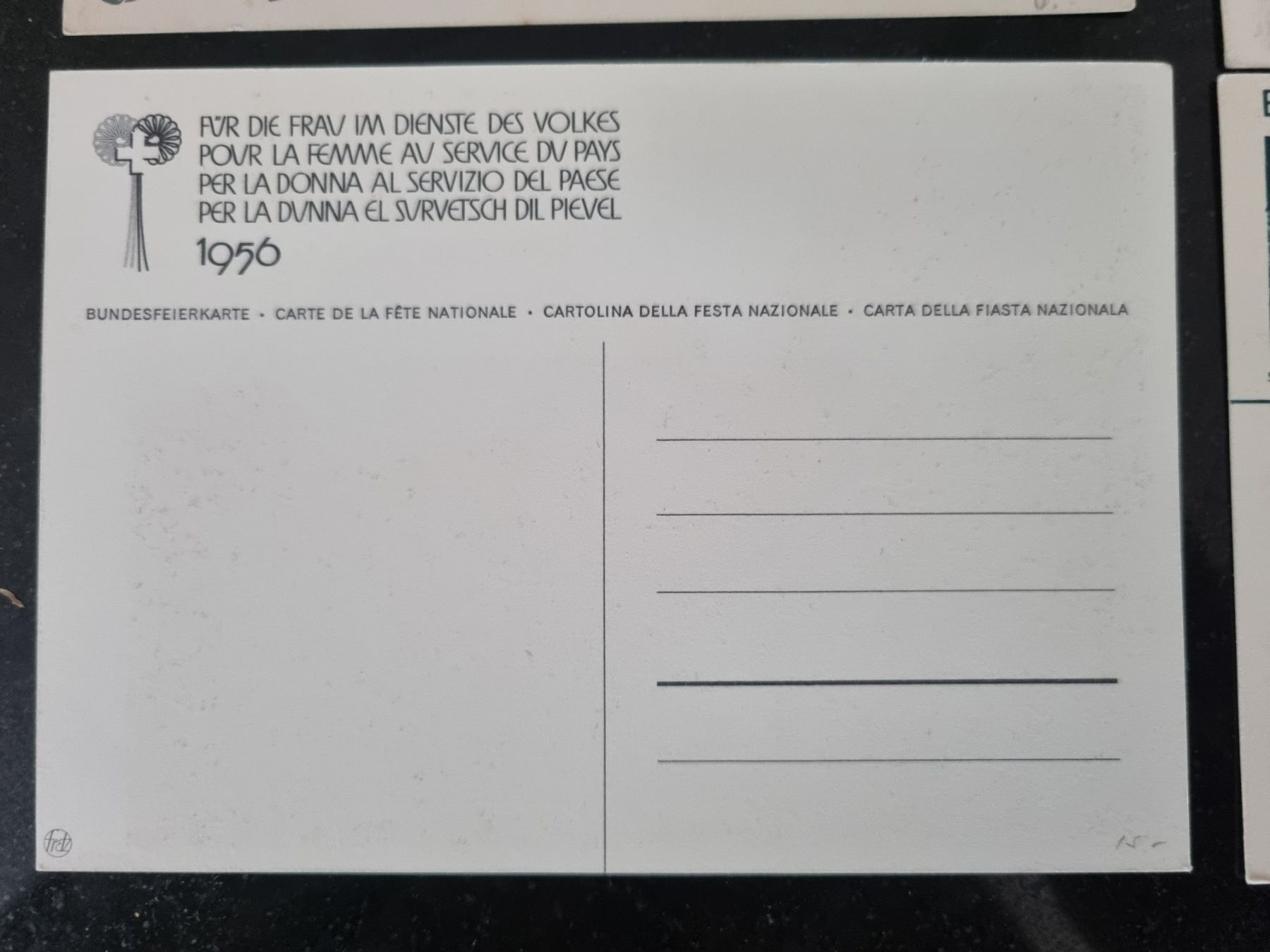 Tutti i francobolli: Lot mit 6 ungebrauchten Bundesfeierkarten – Nuovo (secondo la descrizione) da Gümligen venduto da Geniusbuy 5