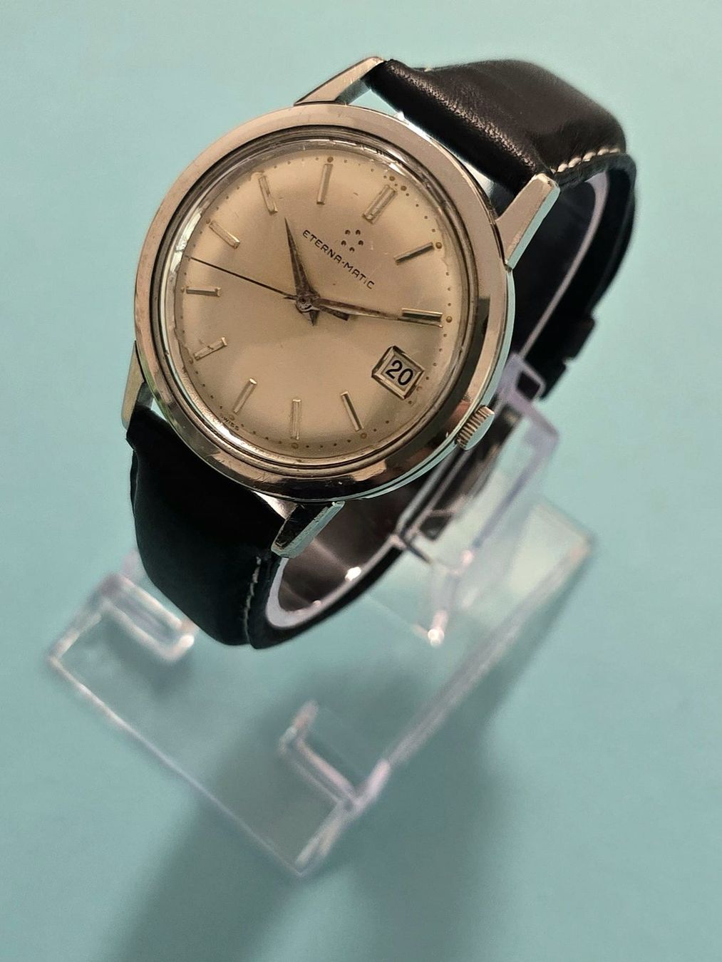 Eterna Orologi: ETERNA MATIC - DATE  HERREN UHR UHRWERK AUTOMATIC – Usato da Neftenbach venduto da Taschen-Uhren