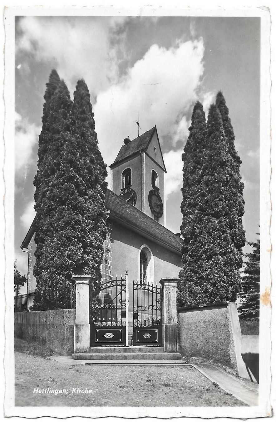 Cartoline postali: Hettlingen Kirche – Usato da Olten venduto da clotaldi
