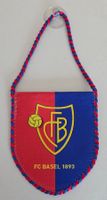 FCB, FC Basel.  Autowimpel mit Saugnapf. Marco Streller