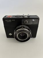 Agfa OPTIMA 500 Sensor, ca. 1969–1974, mit Ledertasche
