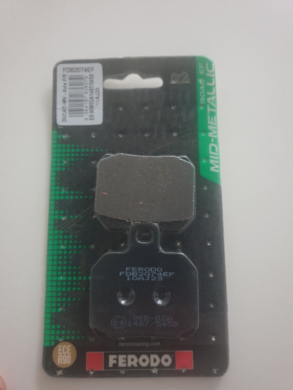 Sonstige: FDB2074EF Motorrad/Roller Bremsbelag – Neu und originalverpackt aus Näfels von TschudiD