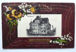 Aesch BL Ansichtskarte Schulhaus - heute Gemeindeverwaltung