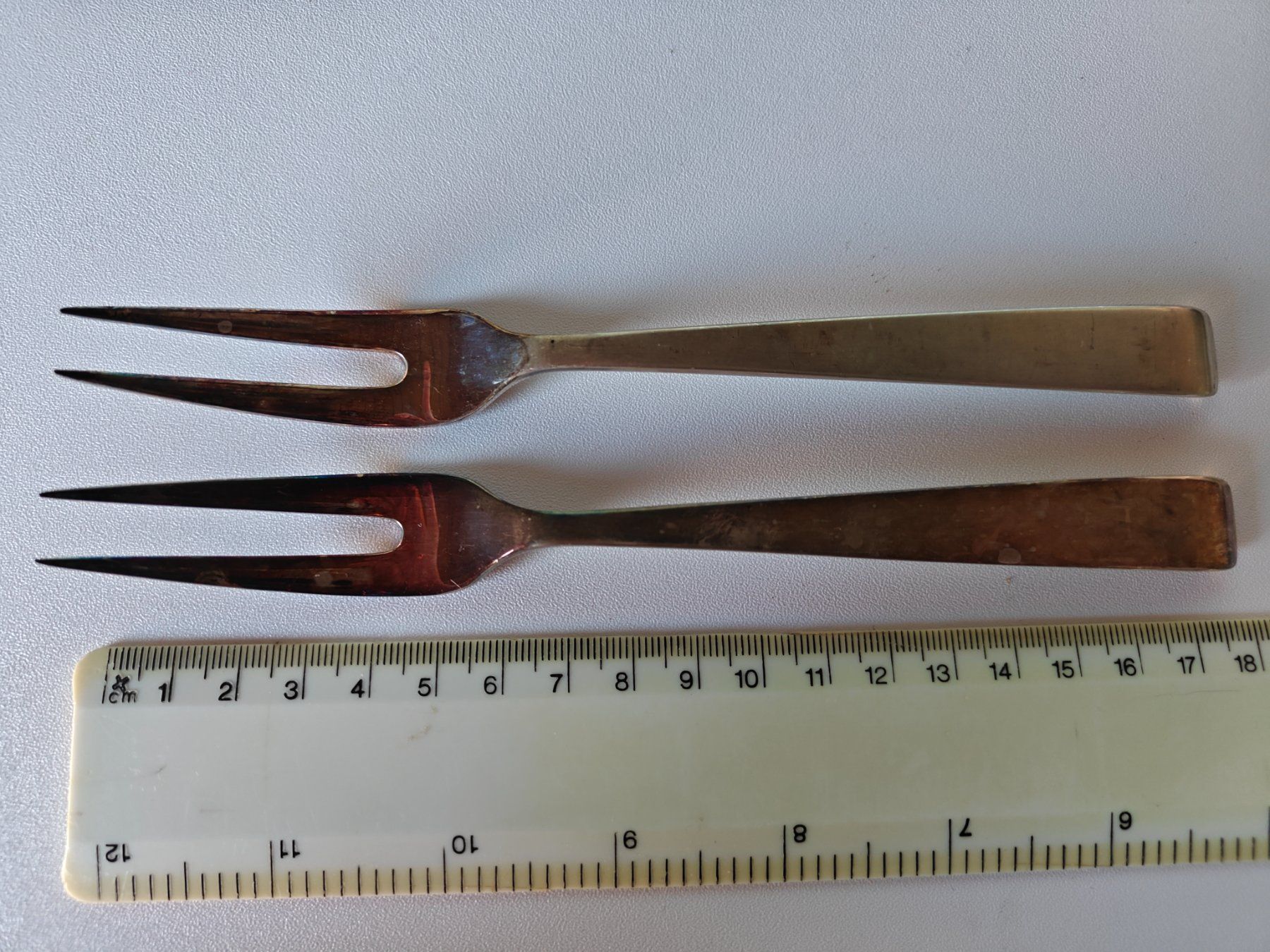 Robbe & Berking Forchette: 2 Robbe & Berking Fleischgabeln Alta Satiniert 925 Sterling – Usato da Wädenswil venduto da alex-maxima 1