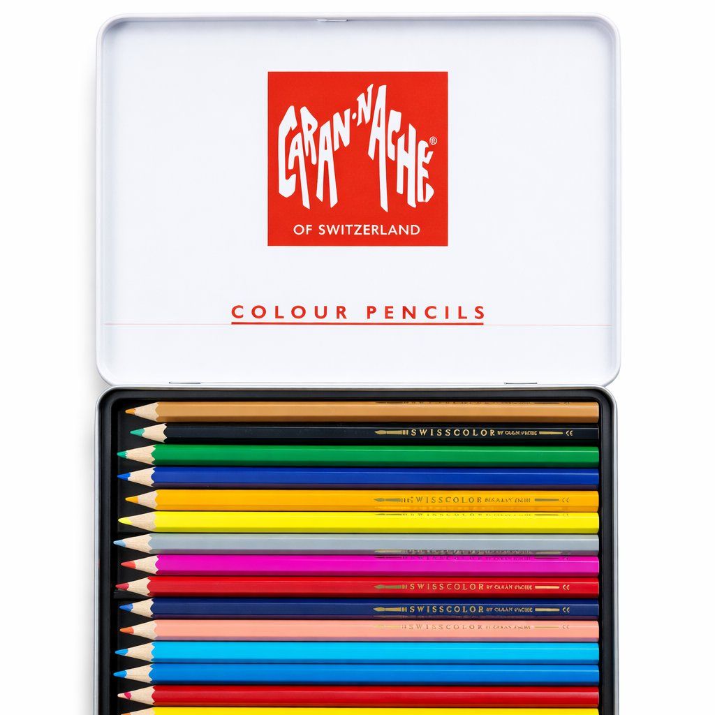 Caran D'Ache Matite, matite colorate & gessi: Caran d’Ache Aquarell Farbstifte – Nuovo (secondo la descrizione) da Fully venduto da VaneaSelection 2