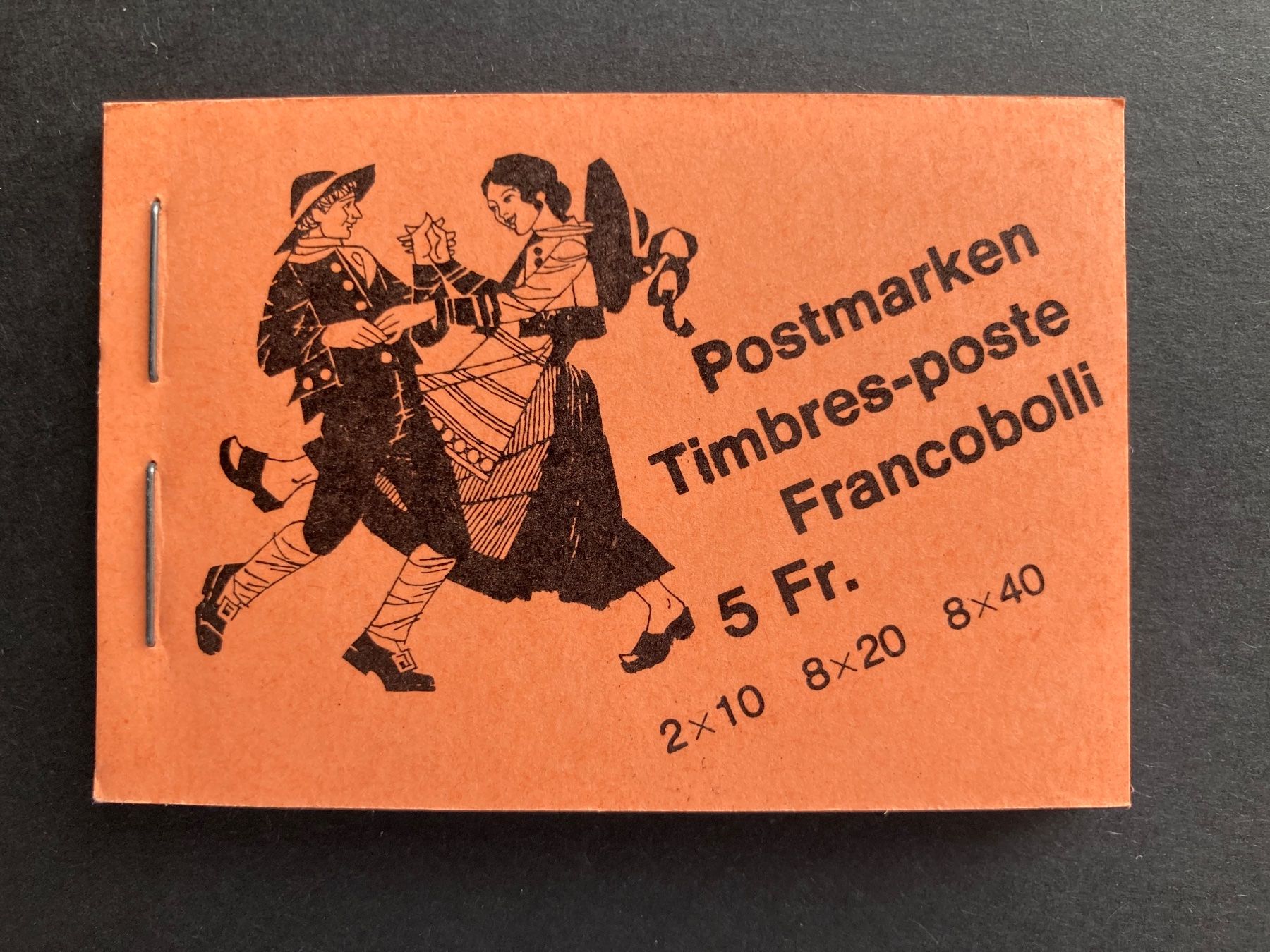 Alle Briefmarken: PTT Markenheft 1979 orange ET 5.1.1979 – Neu und originalverpackt aus Niederurnen von Alpineyeti
