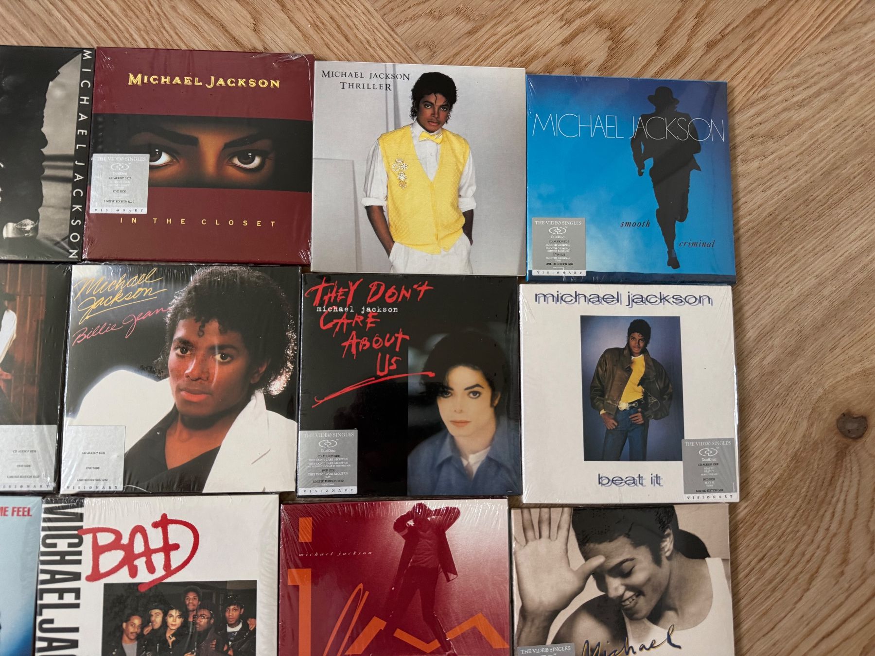 CD: Michael Jackson-Visionary Limitierte Box Nr. 060301 – Nuovo e nell'imballaggio originale da Walperswil venduto da So1me25 7