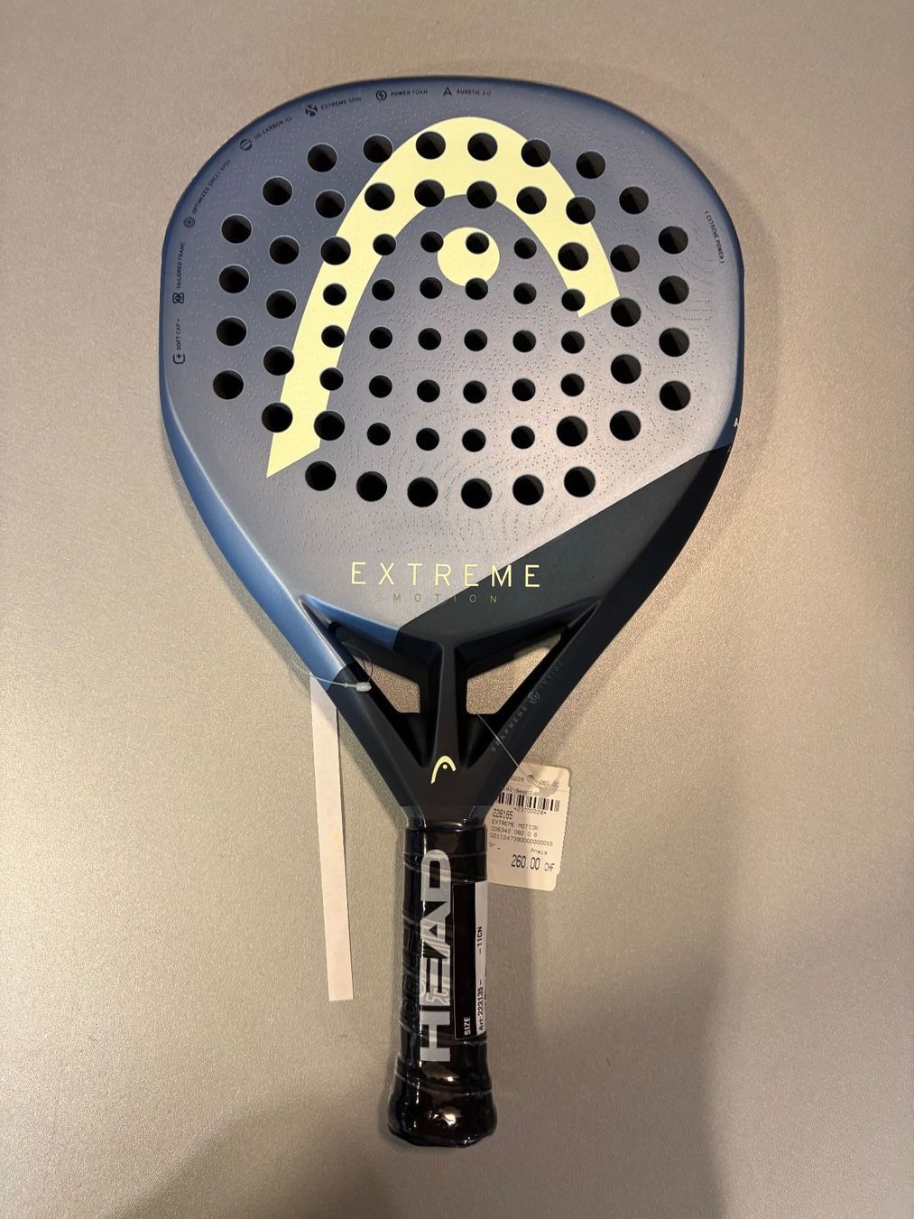 Head Raquettes: Head Paddel EXTREME Motion – Neuf avec emballage d'origine à Adliswil par Shoebox1950 1