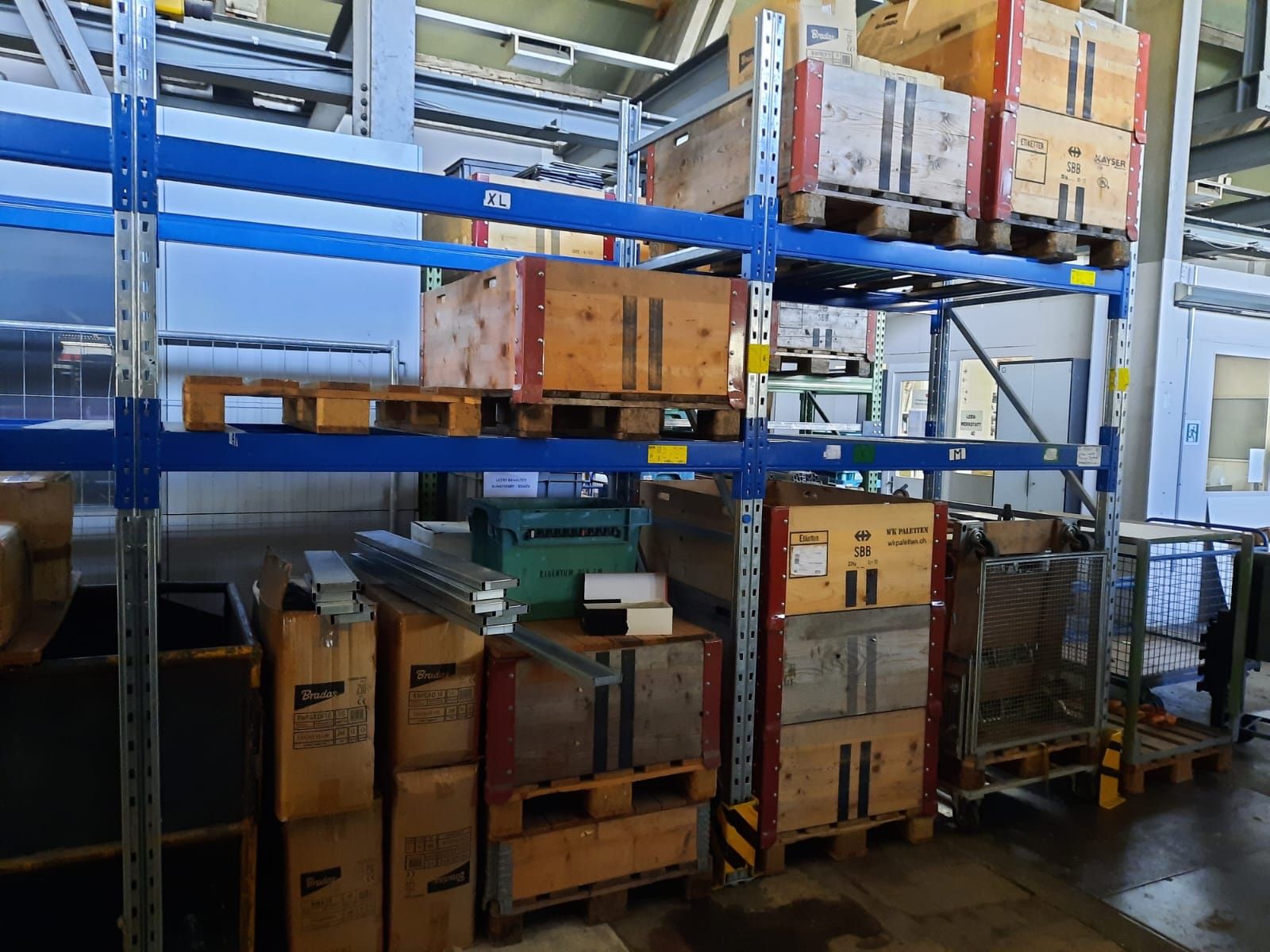 Scaffali: Palettenregale von Bito 2er Element. – Usato da Münchenstein venduto da tsp01 1