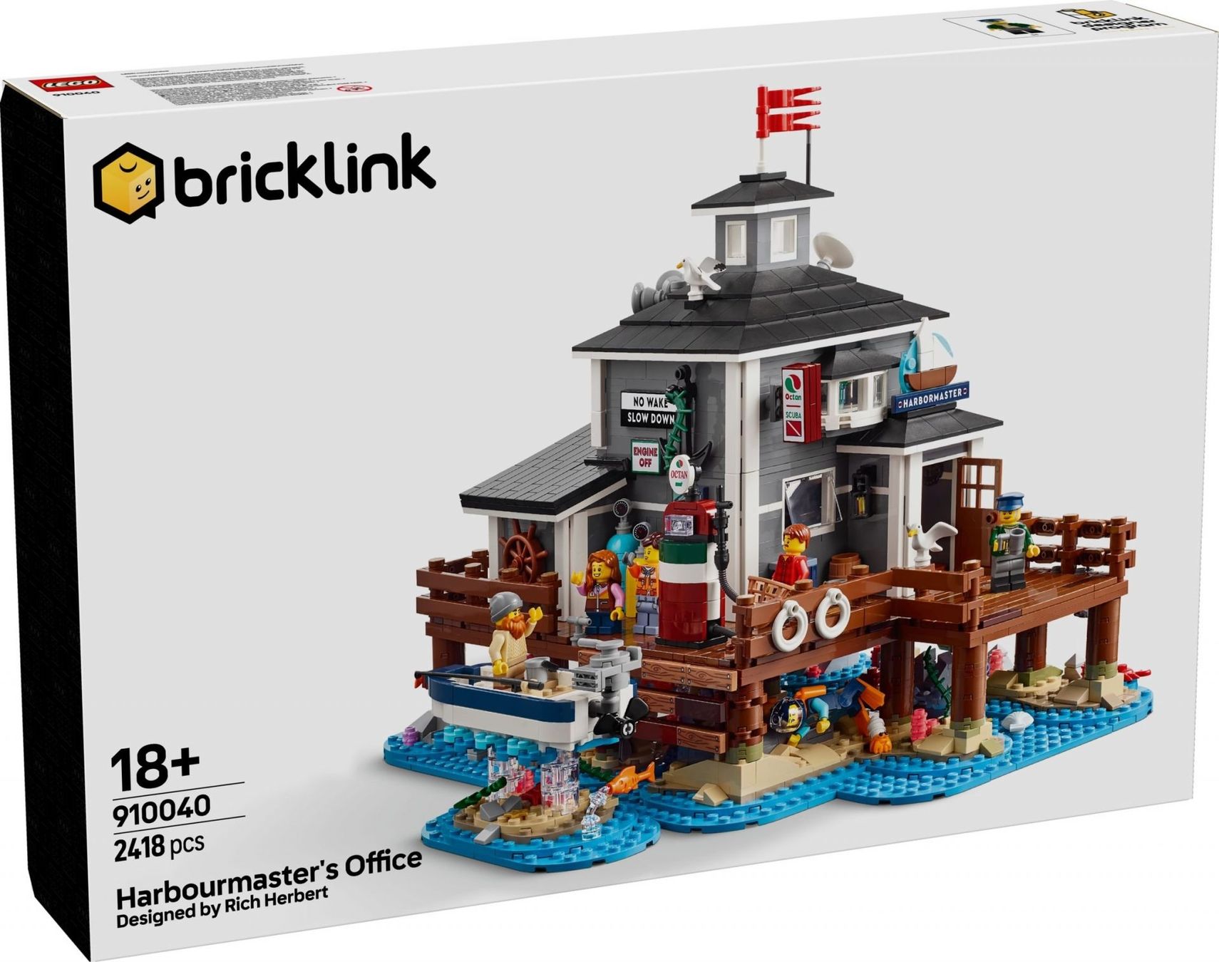 Lego Baukästen: Bricklink 910040 Harbourmaster's Office, Neu & OVP! – Neu und originalverpackt aus Bischofszell von RareBricks