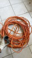 Rallonge électrique orange 25m connecteur