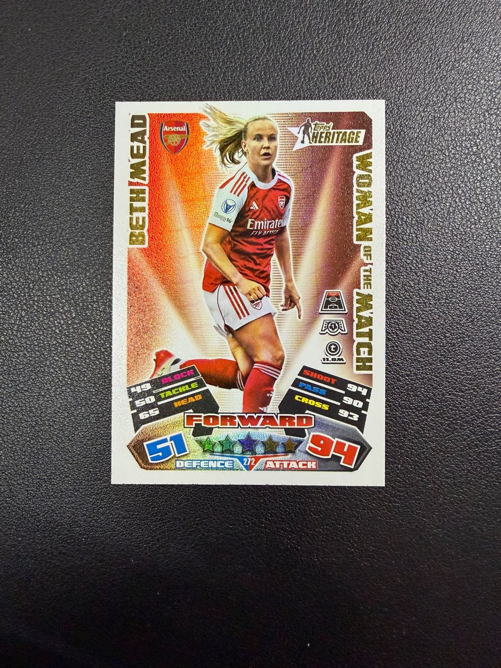 Topps Carte collezionabili: Topps Match Attax 2025/26 Beth Mead 272 – Nuovo (secondo la descrizione) da oberrüti venduto da jeanmei