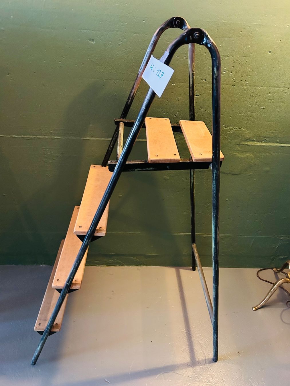 Scale: Vintage Holz Leiter – Usato da Zürich venduto da KuduKing 1