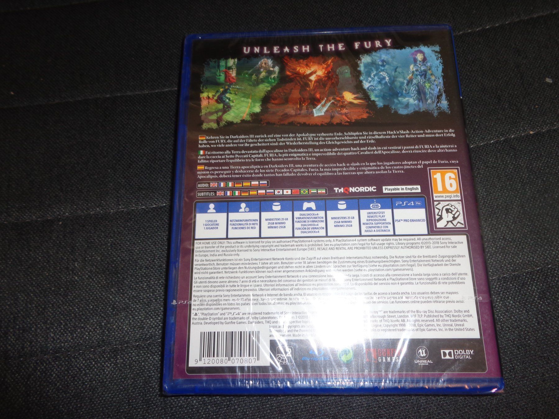Spiele: Darksiders III 3 PS4 – Neu und originalverpackt aus Olten von Disc-Ausverkauf 1