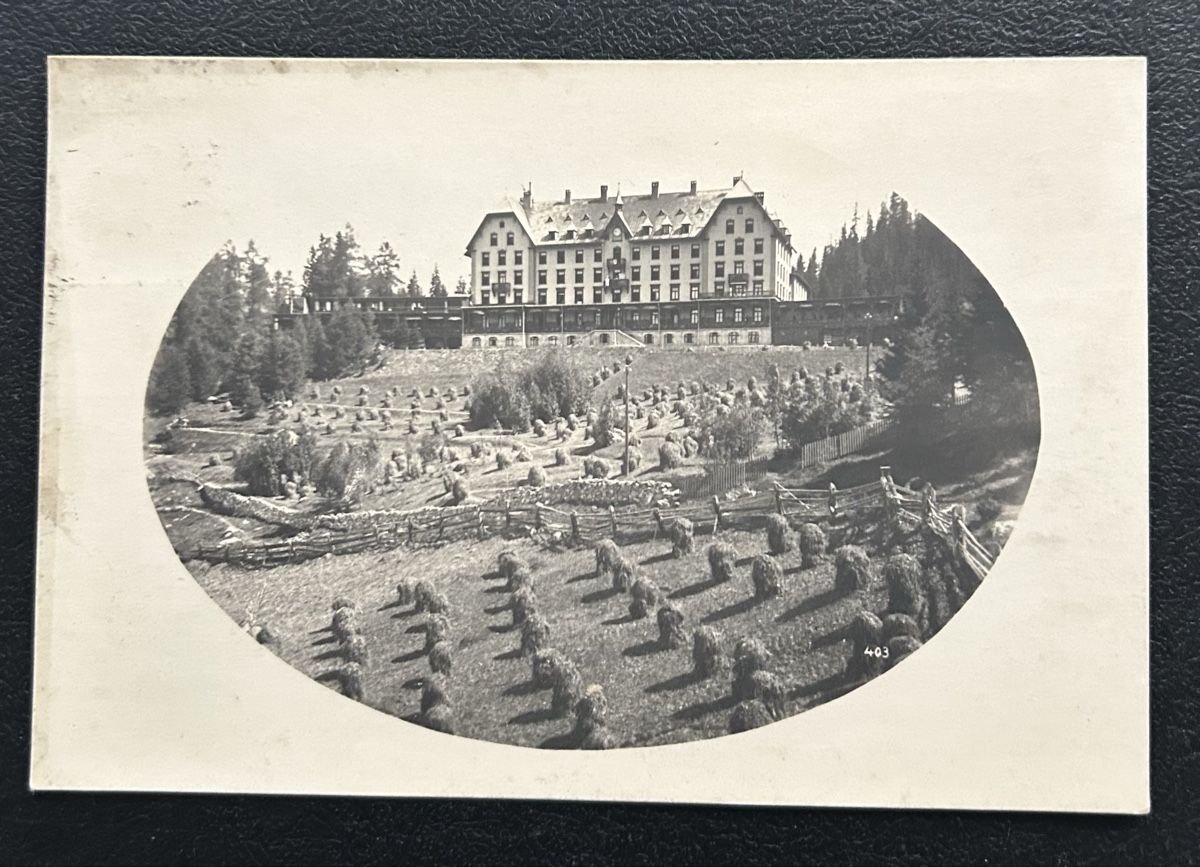 Cartoline postali: Davos Dorf Heuernte  – Usato da Horw venduto da Tellbub