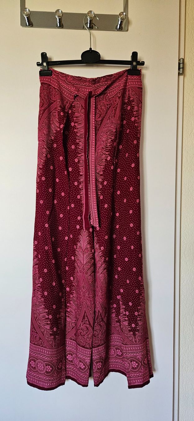 Hosen: Pinke Sommerhose mit Muster, Grösse S, neu – Neu (gemäss Beschreibung) aus Kloten von Kloten1