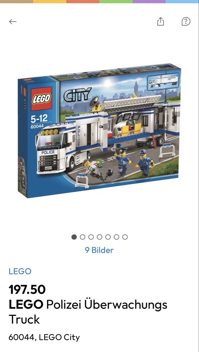 Lego Jeux de construction: LEGO City 60044 – D'occasion à Baden par KunterbuntGut 3