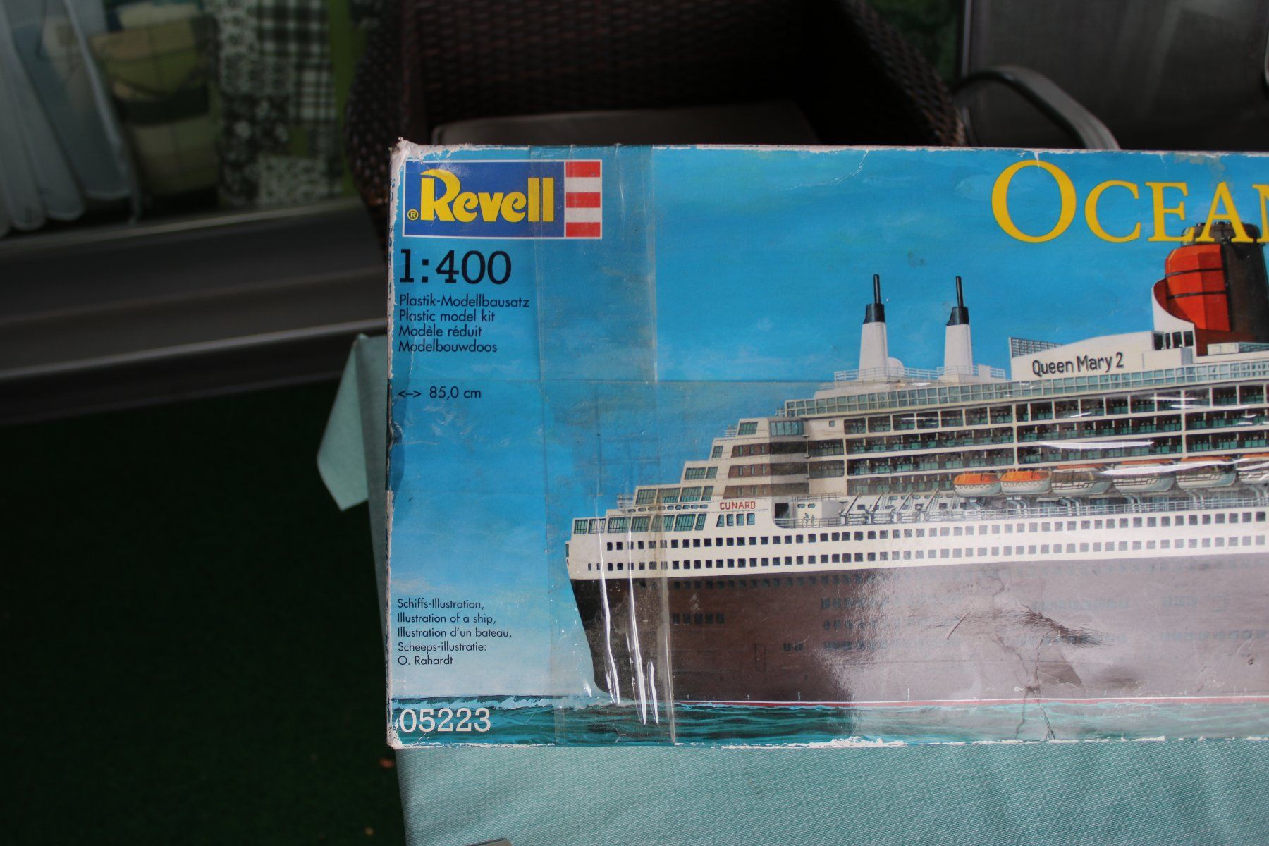 Revell Kit di modellismo & Modellini statici: REVELL  5223   Queen-Mary 2 – Nuovo (secondo la descrizione) da Winterthur venduto da Anef 1