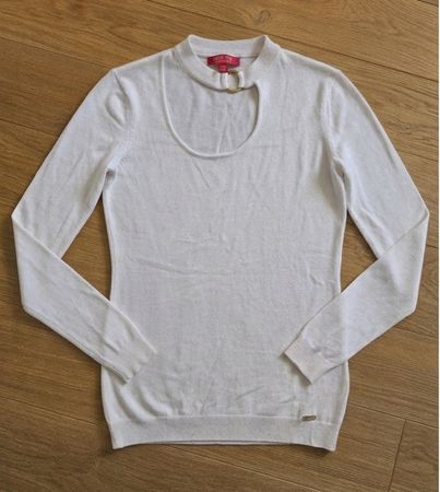 Damen Pullover GUESS Weiss Grösse S neuwertig