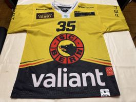 SC Bern Gameworntrikot Junioren Nummer 35 Grösse M