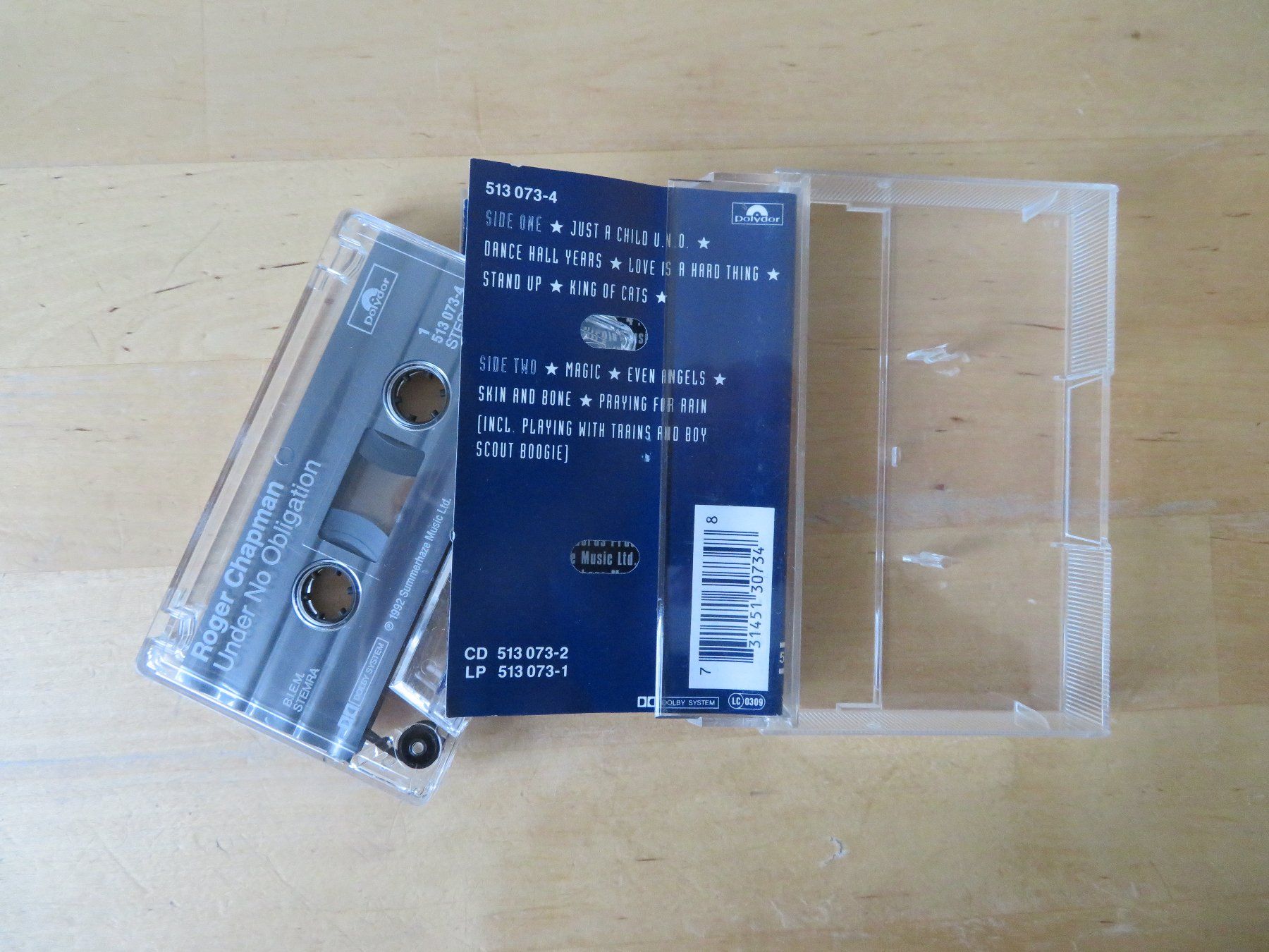 Cassettes audio: Kassette ROGER CHAPMAN "Under no obligation" – D'occasion à zürich par Goldimmund 2