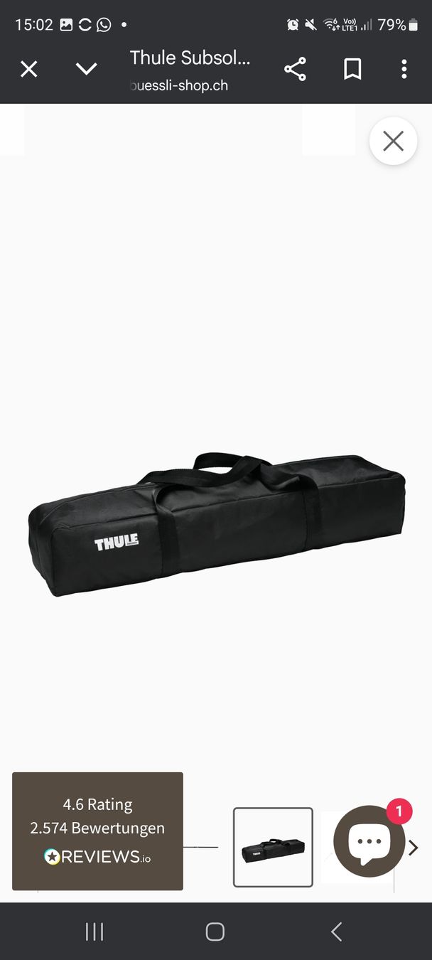 Thule Tende da sole: Supsola Markisenerweiterung von Thule – Nuovo (secondo la descrizione) da Sarnen venduto da kpf_wb8c 3