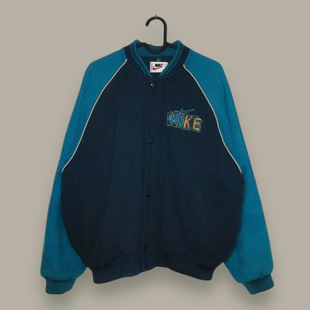 SELTENE 90s Vintage Nike Varsity Jacke
