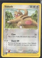 POKÉMON / Slakoth / EX Ruby & Sapphire 2003 NM 🇺🇸 / 1Fr.!