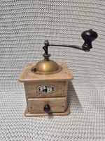 Antike Kaffemaschine von P.B.Macina Acciaio Holz Metall