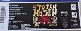 **Die Toten Hosen * Stehplatz Zürich 20.06.2026 ab CHF 1.--*