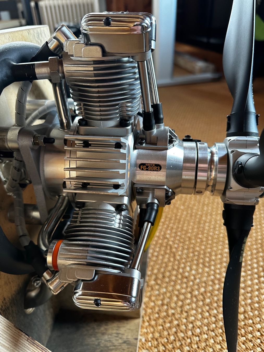Motori: Saito FG90 R3 Sternmotor – Usato da Gontenschwil venduto da hun_gw92 3