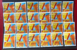 Nr.887 mit Stempel