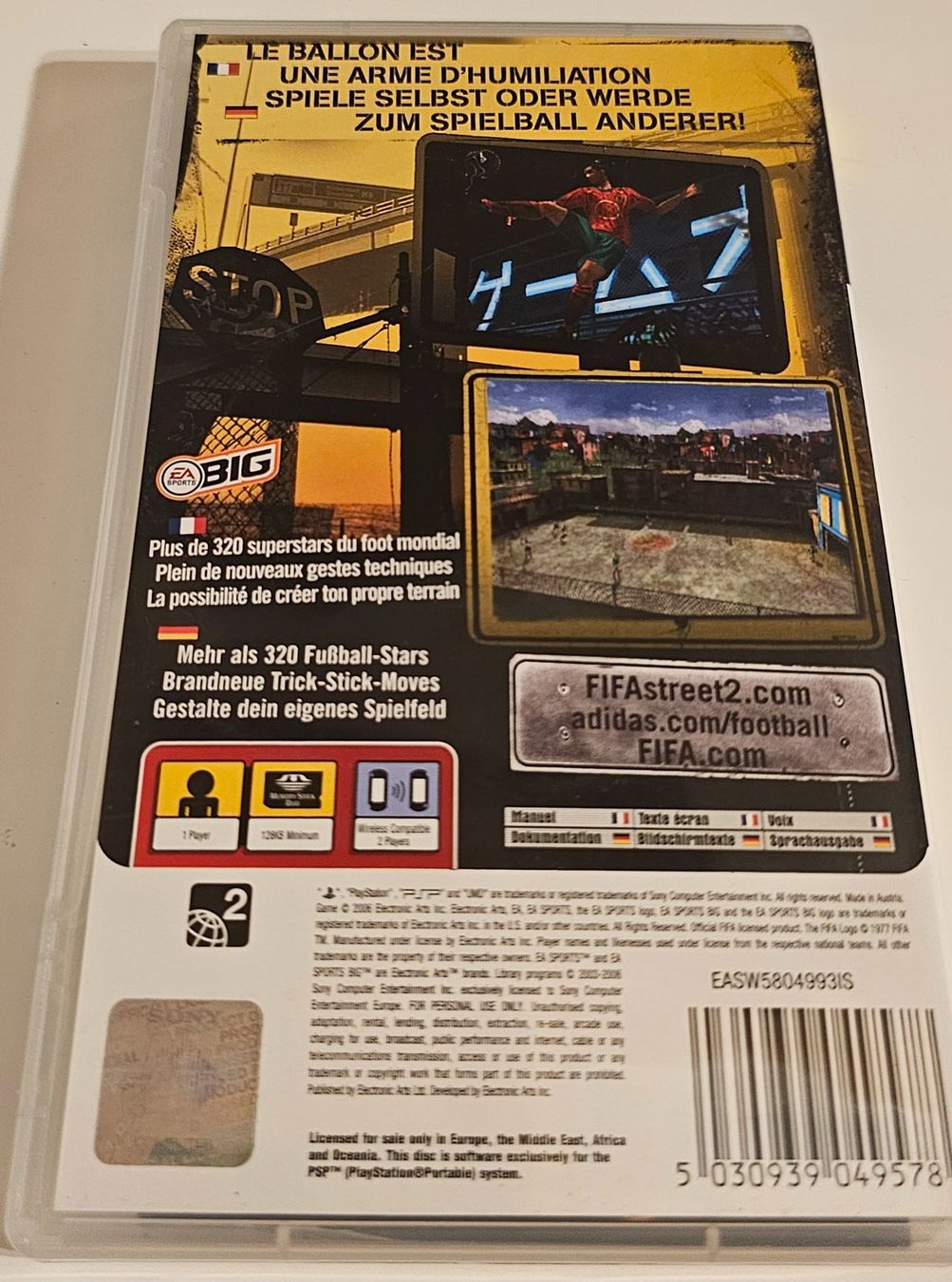 Sony Giochi: PSP Spiel - Fifa Street 2 – Usato da La Garde venduto da The_Hammer76 1