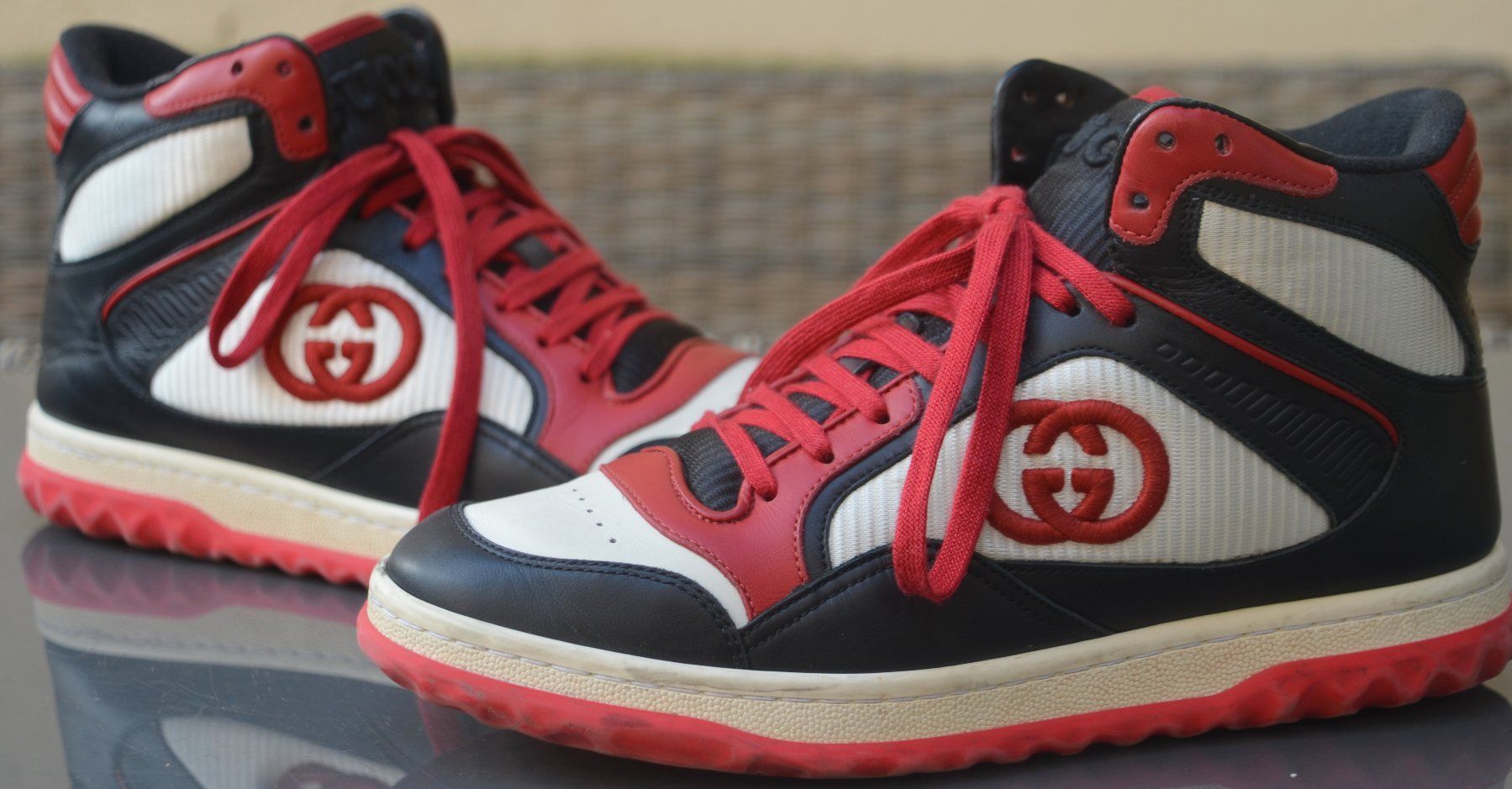 Gucci Chaussures hommes: Gucci Sneakers  38,5 – D'occasion à Collonges par Auganien 5
