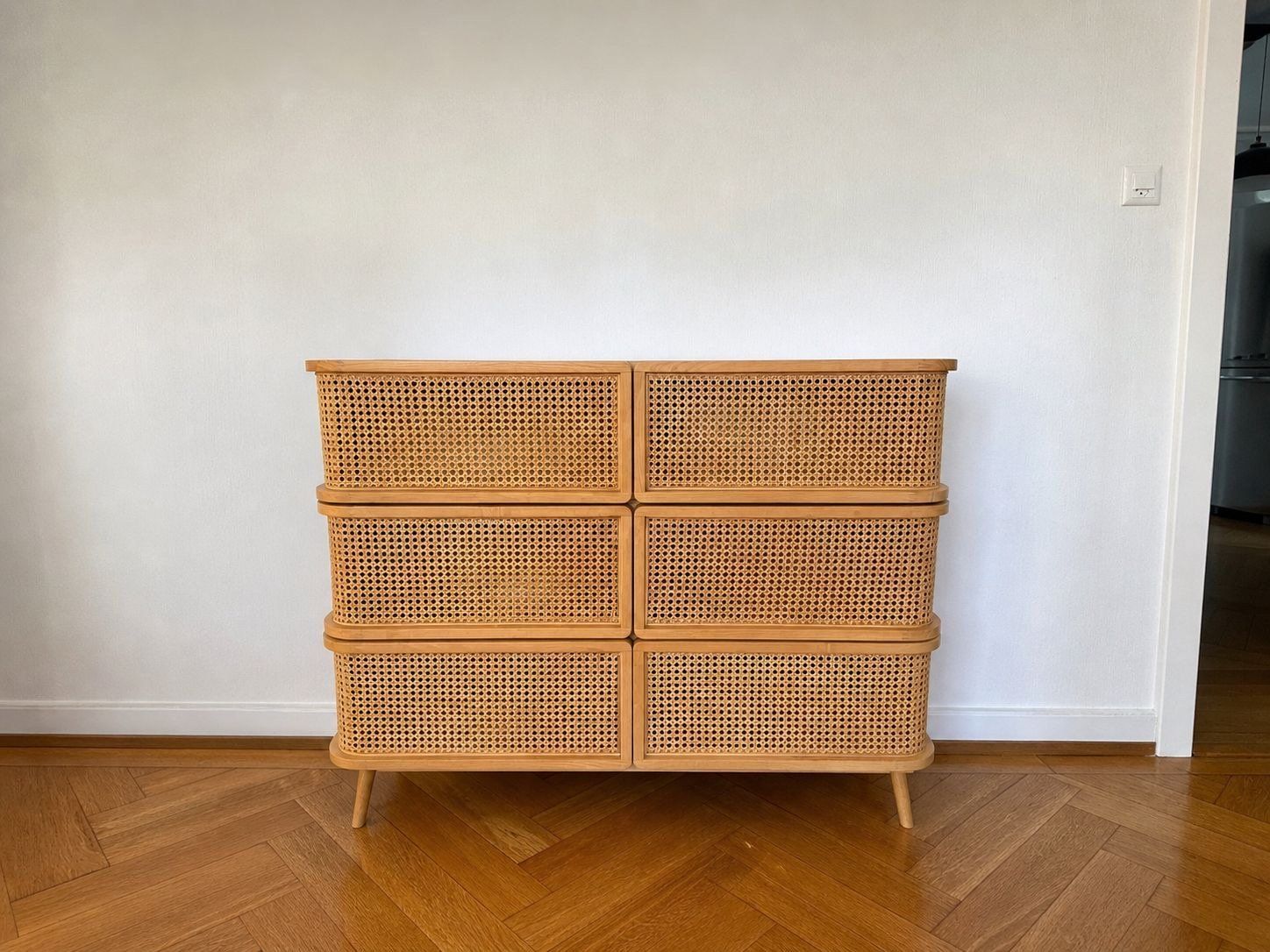 La Redoute Cassettiere: Commode 6 tiroirs en cannage La redoute – Nuovo (secondo la descrizione) da Lausanne venduto da Fanfan.dubs