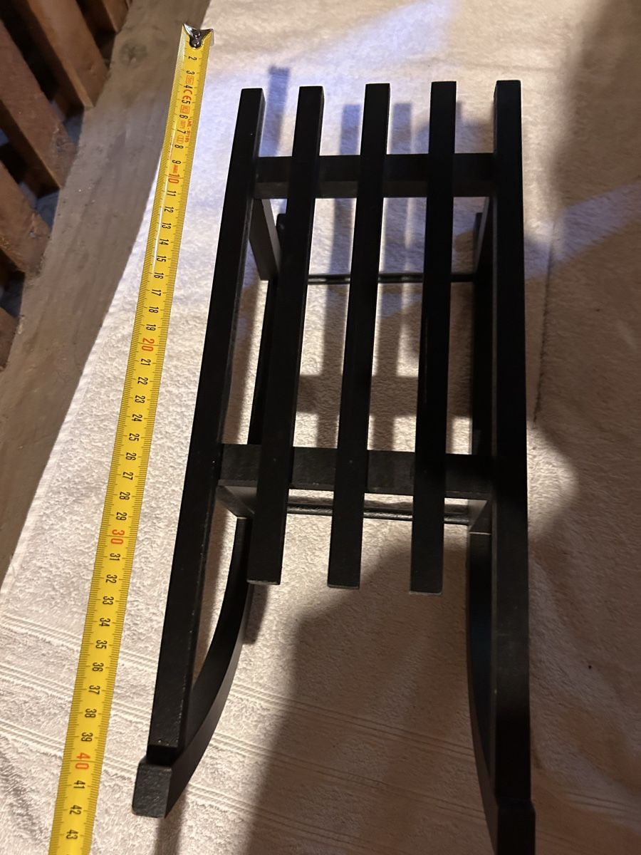 Tutte le decorazioni: Decorative Wooden Sledge Black Small – Usato da Biel/Bienne venduto da zit_v5yc 5