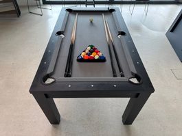 Billiard- / Esstisch 2-in-1 inkl. Zubehör - sehr gepflegt