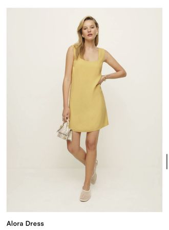 Reformation - Sommerkleid, gelb - Original, ungetragen