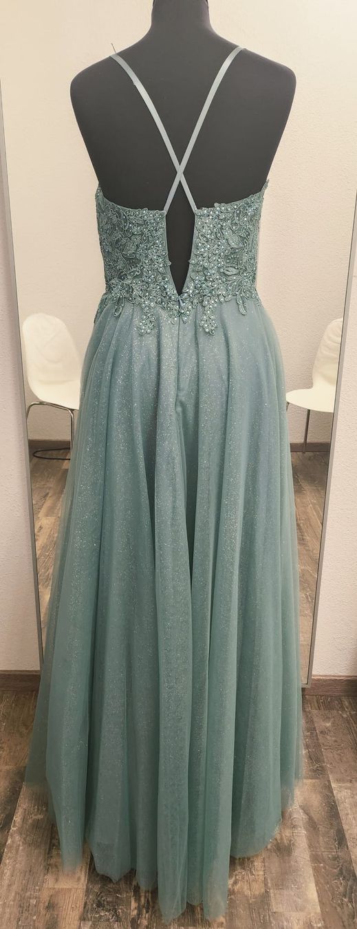 Vestiti: Sagegrün Kleid – Nuovo (secondo la descrizione) da Uster venduto da VMT. 3