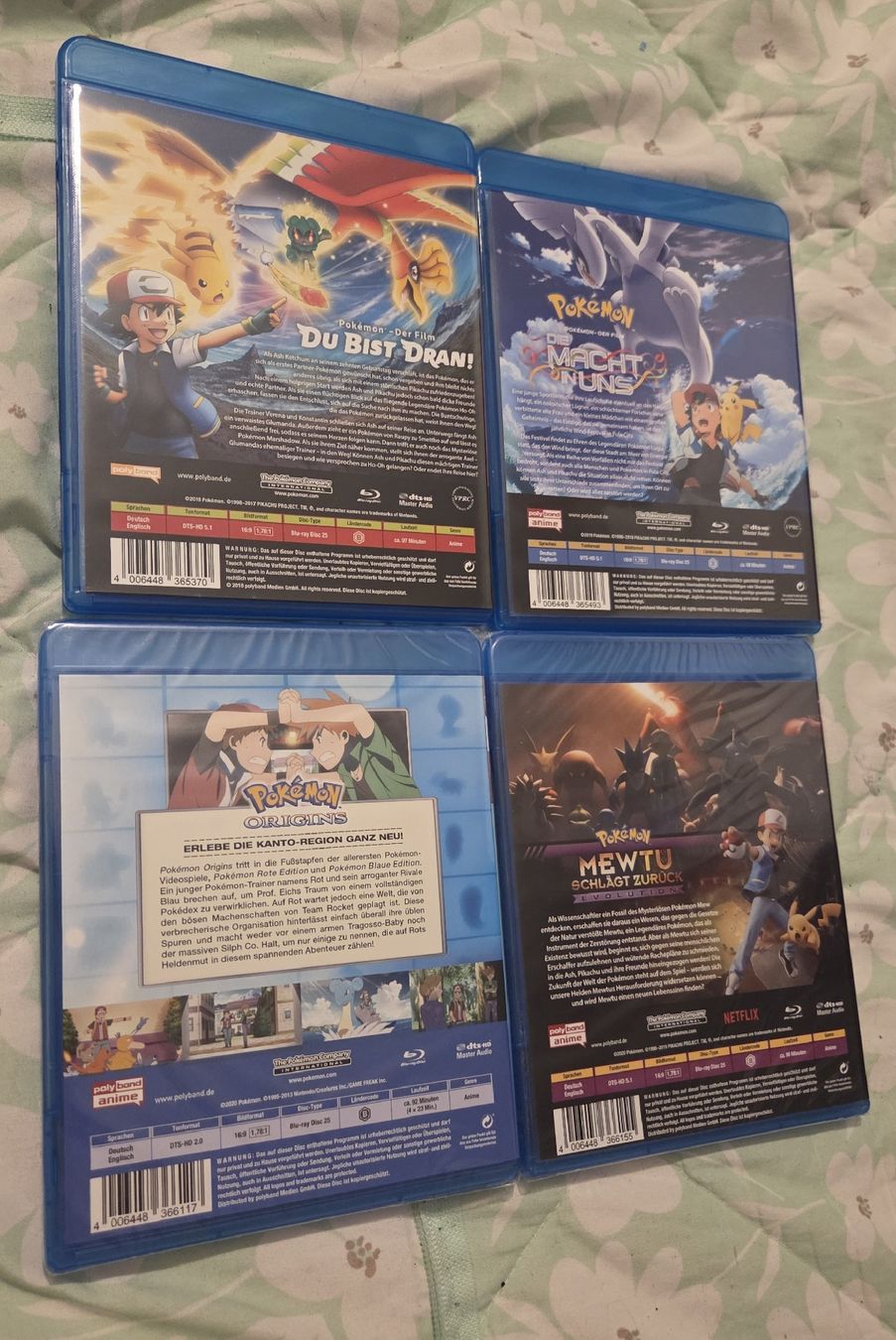 Alle DVDs: Pokemon Blueray(Abholung) – Gebraucht aus Luzern von Selina030 1