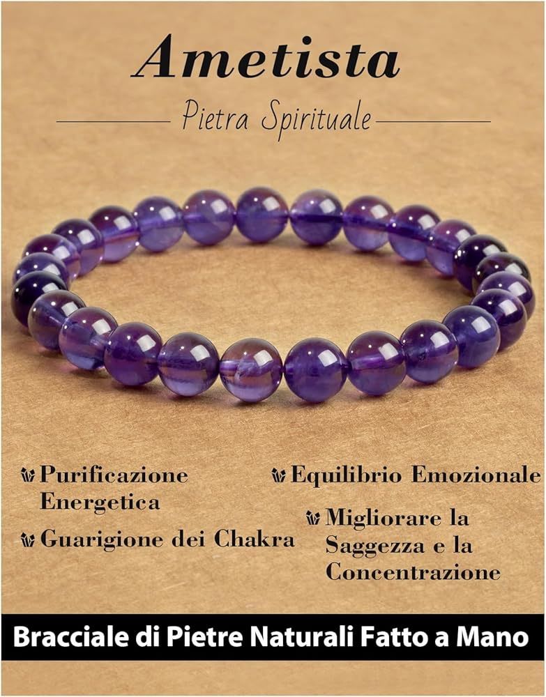 Bracciali & Braccialetti: Armband Amethyst – Nuovo e nell'imballaggio originale da Lopagno venduto da CLep
