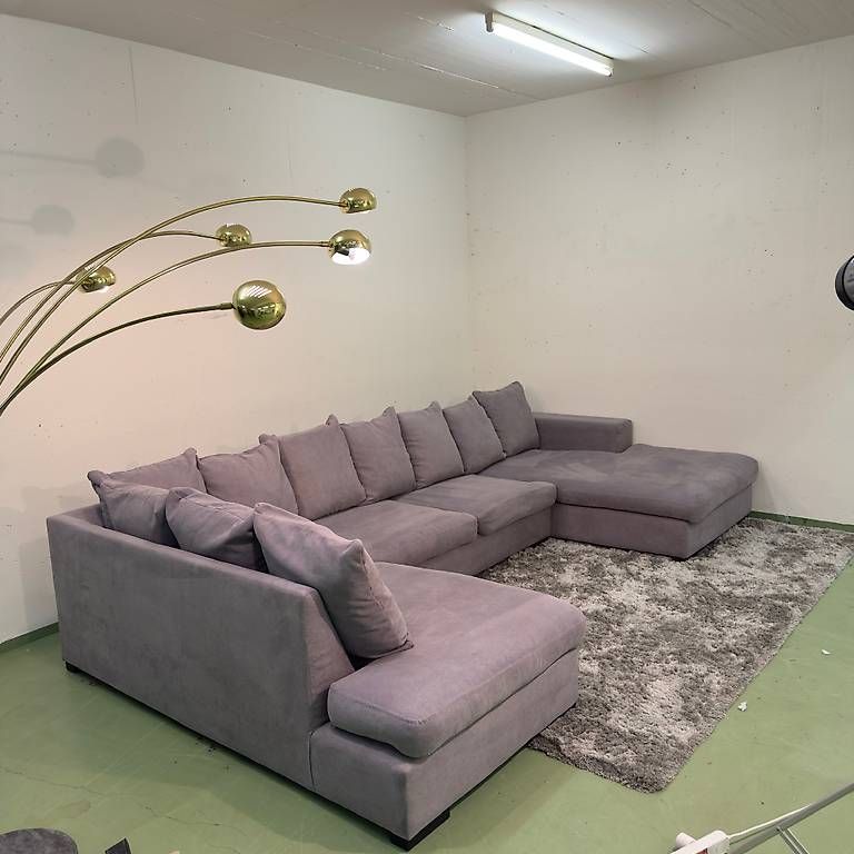 Divani: U-Sofa Grau Anchor Top Zustand  – Usato da Fehraltorf venduto da Sofalab.swiss 1